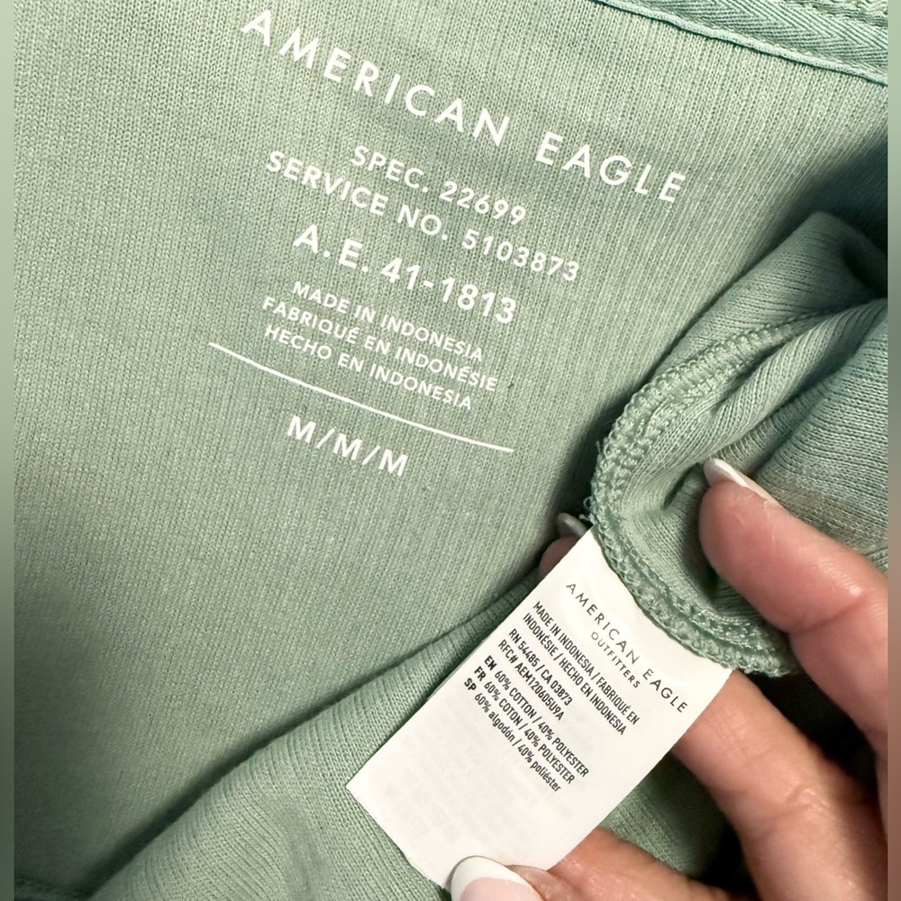AE Oversized Button-Up Shacket - Picture 13 of 14